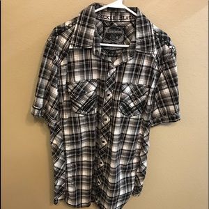 Buckle Black Label Men’s Snap-Button Shirt